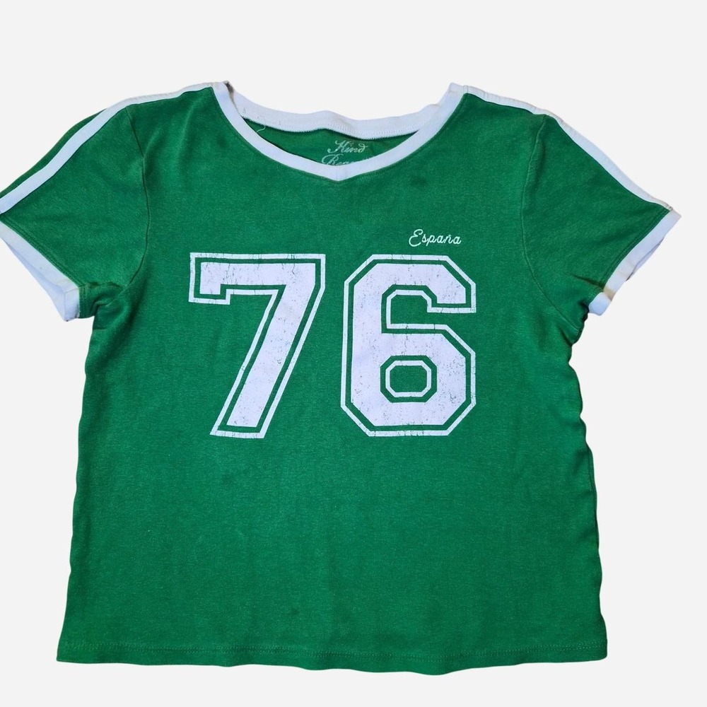 green España soccer-style graphic tee
